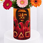 Game Master Gerbera Flower Vase