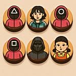 Squid Game Cookies set of 6