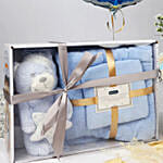 Its a Baby Boy Flowers gift set