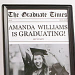 Graduation News Flash Photo Frame