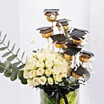 Graduation Vase Arrangement – Convocation Gift