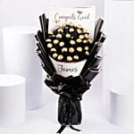Personalised Graduation Rochers Bouquet