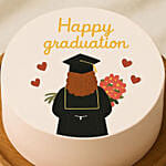 Velvety Graduation Cake for Her