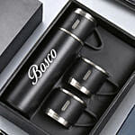Personalised Vacuum Flask Gift Set for Him