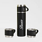 Personalised Vacuum Flask Gift Set for Him