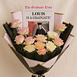 Personalised Conovocation Celebration Bouquet