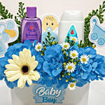 Its a Baby Boy Flowers Box