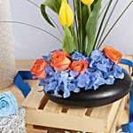 Tulips and Hydrangea Radiance Box
