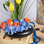 Tulips and Hydrangea Radiance Box