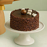Beloved - Mix Flowers Bouquet & Chocolate Mini Cake