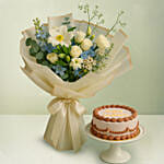 Blissful - Floral Expressions & Birthday Lychee Cake