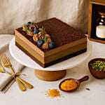 Dubai Chocolate Hazelnut Cake 7 inches