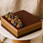 Dubai Chocolate Hazelnut Cake 7 inches