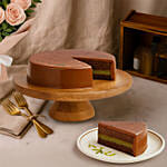 Titanic Rose Dubai Pistachio Kunafa Cake Combo
