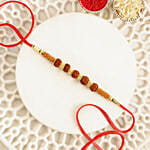 Celestial Charms Rudraksha Rakhi