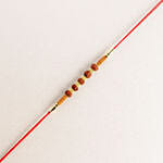 Celestial Charms Rudraksha Rakhi