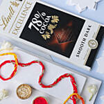 Sacred Beadwork Mauli Rakhi N Lindt Surprise