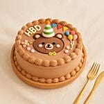 Choco Bear HBD Cake
