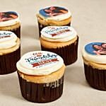 Friendship Day Photo Cupcakes