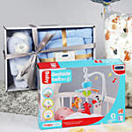 Its a Baby Boy Flowers Arrangment giftset