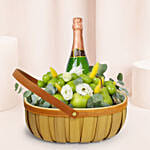Green Goodness Fruit and Juice Basket