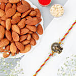 Luxe Ganesha Blessings Rakhi with Almonds
