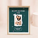 Personalised Photoframe for Sister