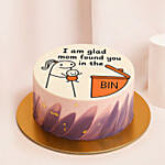 Sisters Day Fun Red Velvet Cake