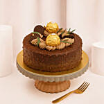 Luscious Ferrero Rocher Chocolate Cake