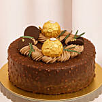 Luscious Ferrero Rocher Chocolate Cake