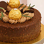 Luscious Ferrero Rocher Chocolate Cake