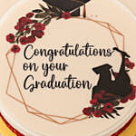 Graduation Red Velvet Cake