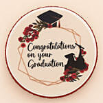 Graduation Red Velvet Cake