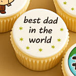 Officially The Best Dad Cup Cakes