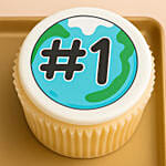 Officially The Best Dad Cup Cakes