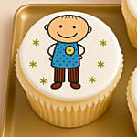 Officially The Best Dad Cup Cakes