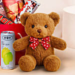 Choco Snack Hamper With Teddy