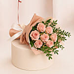 Titanic Rose Chamomile Bouquet With I Love You Balloon For Love