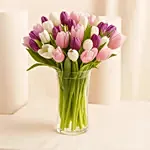 Painted Skies Tulip Bouquet