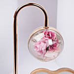 Dreamy Pink Flower Photo Light Display