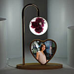Dreamy Red Flower Photo Light Display