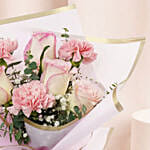 Beautiful Pink Flowers Bouquet