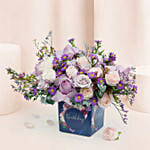 Birthday Roses Vase Arrangement