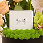 Apple AirPods 4 Gift WIth Active Noise Cancellation and Flowers