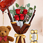Adorable Love Gift Combo Arrangement