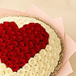 400 Heart Roses Arrangement
