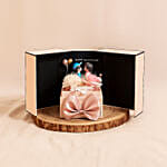 Couple Idol with Soap Flowers Box