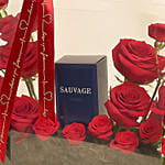Love’s Essence Red Roses Bag