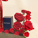 Love’s Essence Red Roses Bag