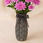 Mothers Day Chrysanthemum Flowers Vase